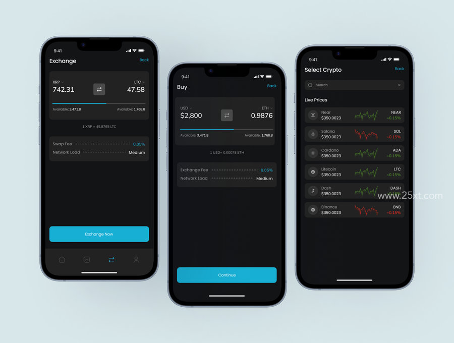 25xt-174607-Blockfolio+ - Crypto Wallet Premium UI Kits App7.jpg