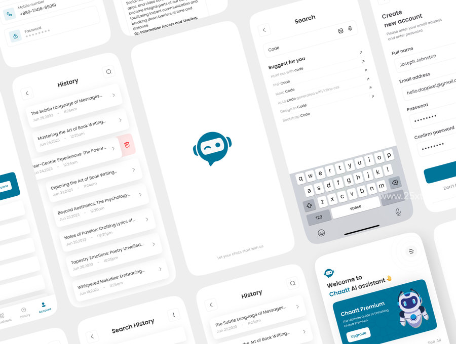 25xt-174645-Chaatt –Chatbot App UI Kit5.jpg