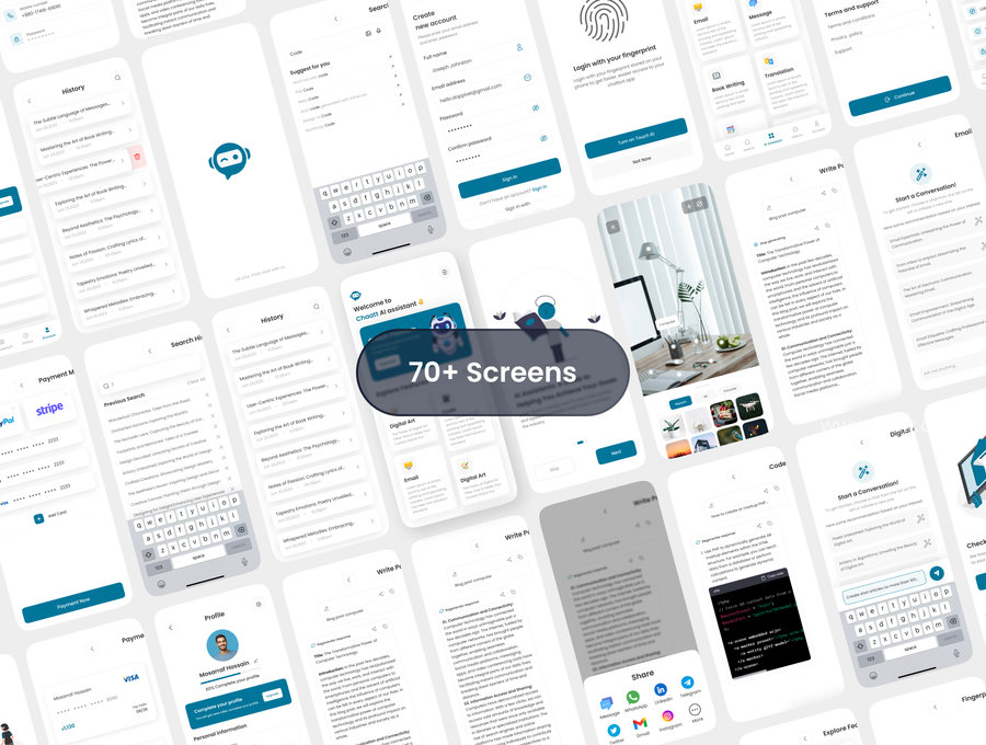 25xt-174645-Chaatt –Chatbot App UI Kit2.jpg