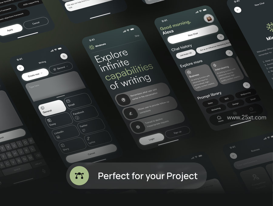 25xt-174655-Mindmate - AI Chat BOT App UI KIT7.jpg
