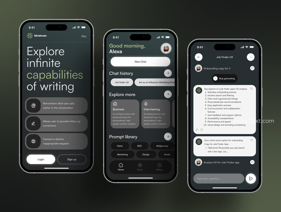 25xt-174655-Mindmate - AI Chat BOT App UI KIT6.jpg