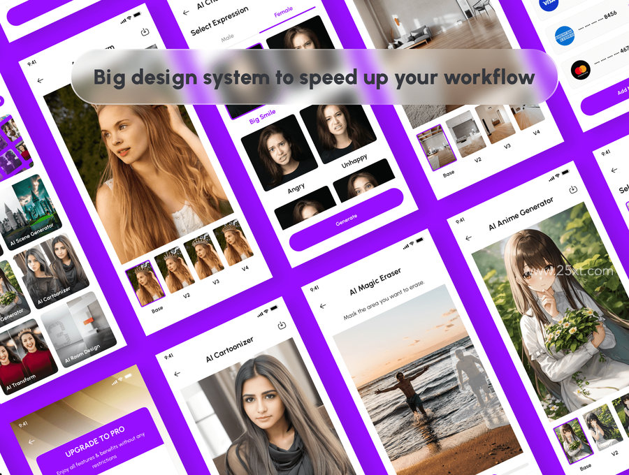 25xt-174657-Photofy - AI Photo Editor App UI Kit4.jpg