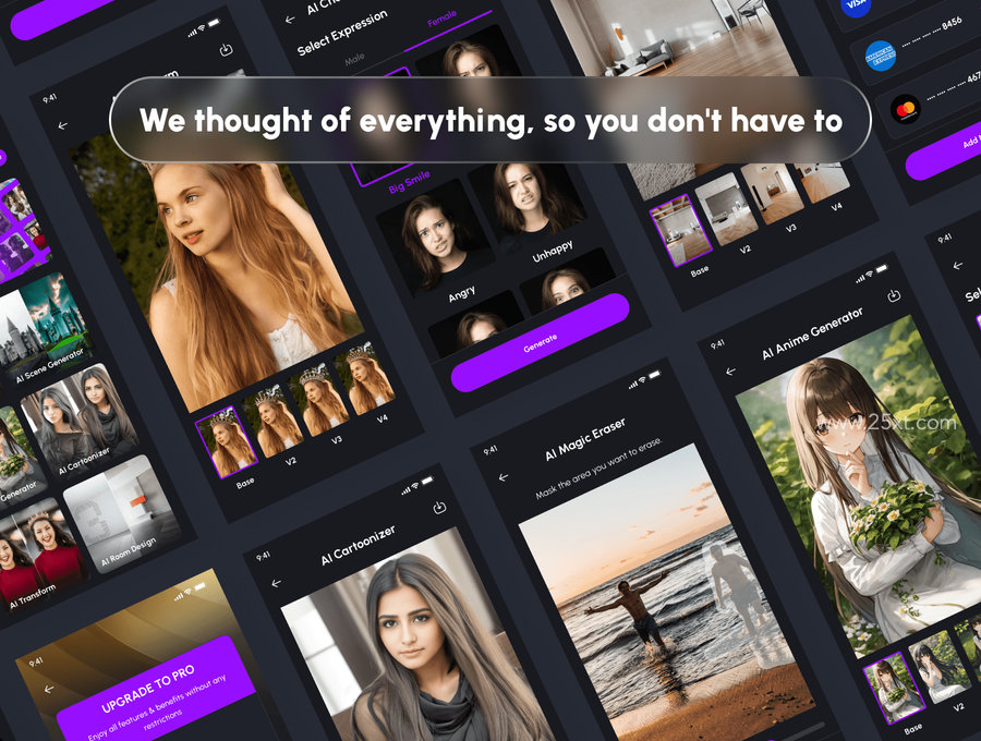 25xt-174657-Photofy - AI Photo Editor App UI Kit6.jpg