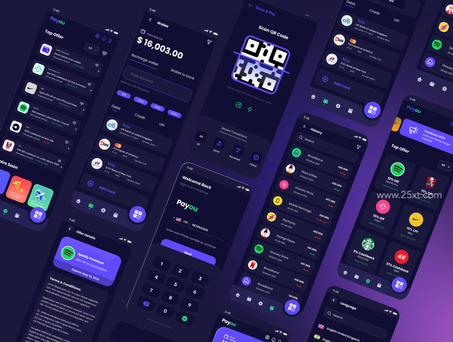 25xt-174972-Payou digital wallet app Dark UI kit5.jpg