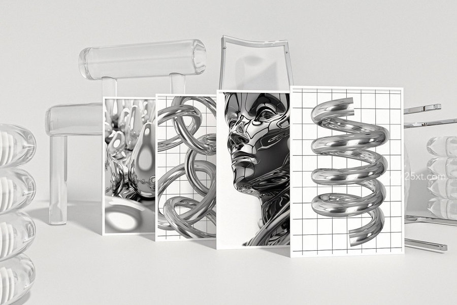 25xt-175019-Chrome 3D Design Collection12.jpg