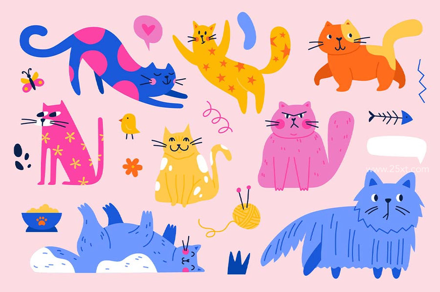 25xt-175130-CATS CLIPART + PATTERNS 2.jpg