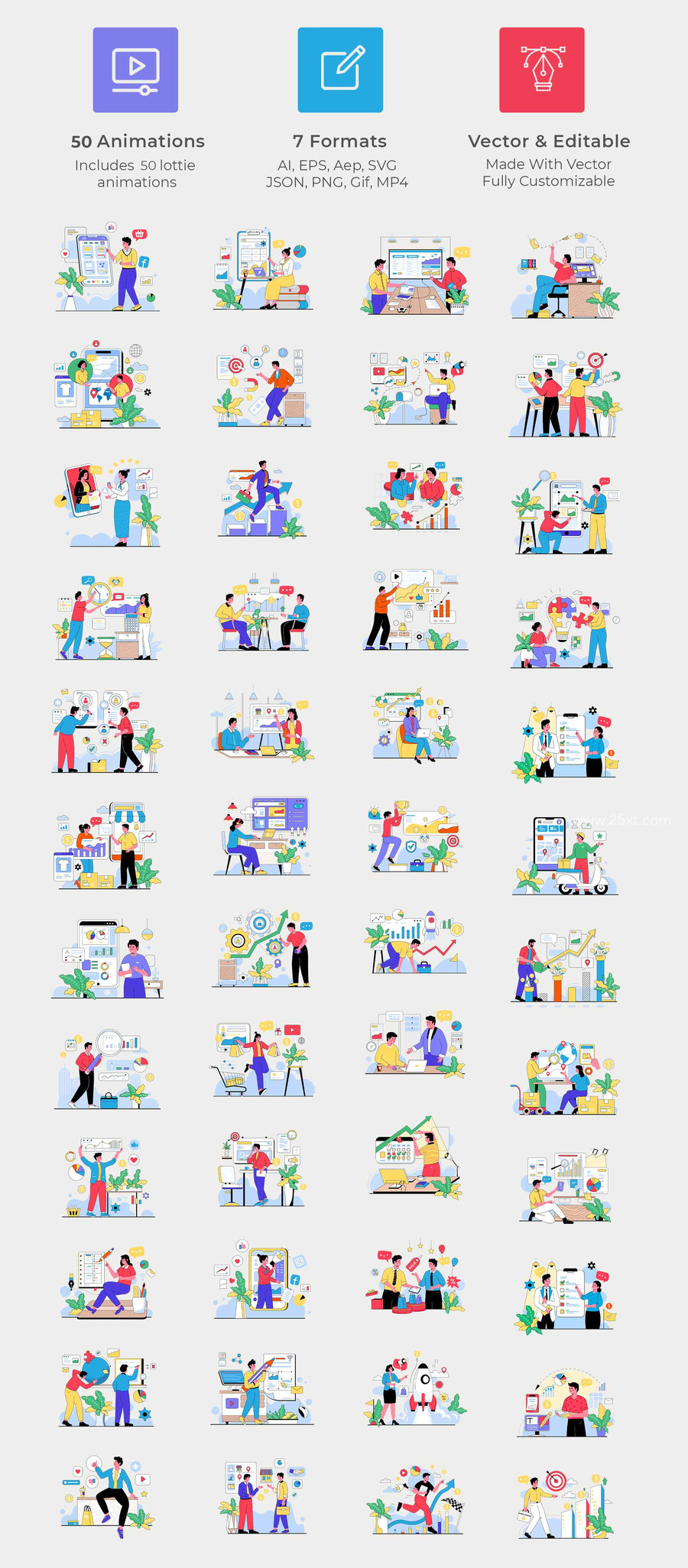 25xt-175301-Digital Marketing Animations - Flat Concept 3.jpg