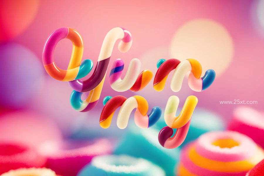 25xt-175349-Yummy Candy - Color Bitmap Font 2.jpg