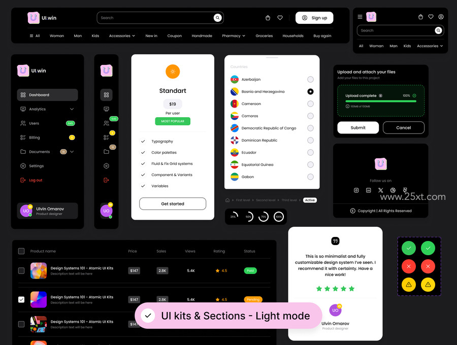 25xt-175721-UI-win All-in-One Atomic Design System & UI kits 8.jpg