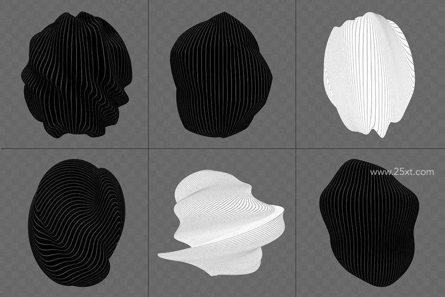 25xt-175954-390+ Lines & Dots 3D Shapes 13.jpg