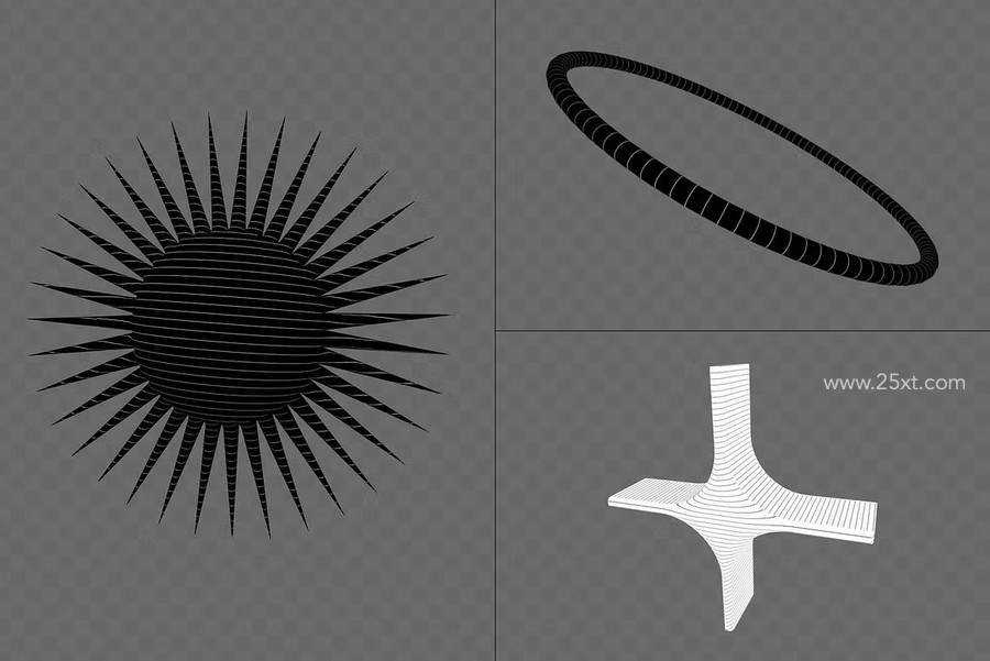 25xt-175954-390+ Lines & Dots 3D Shapes 12.jpg