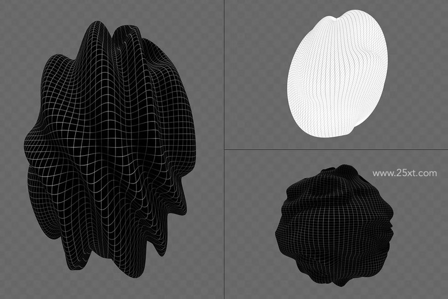 25xt-175954-390+ Lines & Dots 3D Shapes 14.jpg