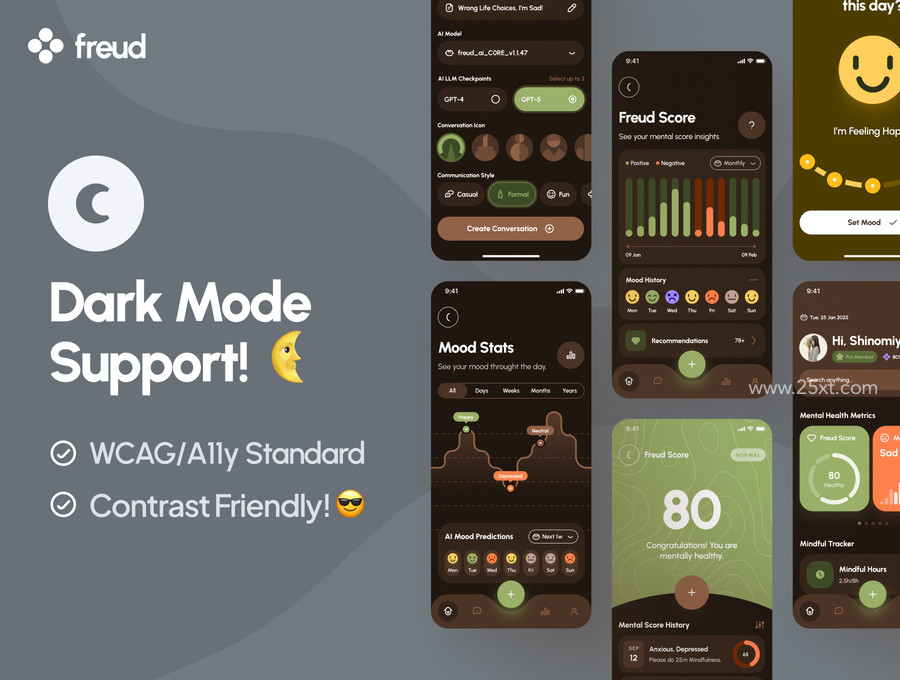 25xt-176102-freud UI Kit AI Mental Health App4.jpg