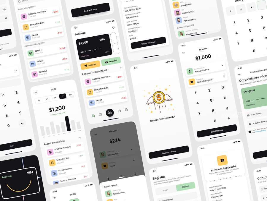 25xt-176105-Banksad - Finance Mobile App UI Kit7.jpg