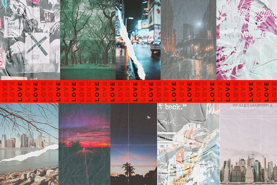 25xt-176192-BROKEN HEARTS — Mixed Media Collage Kit5.jpg