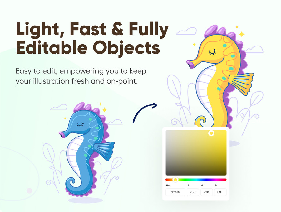 25xt-176732-Oceany - Seahorse and Puffer Fish Illustration4.jpg