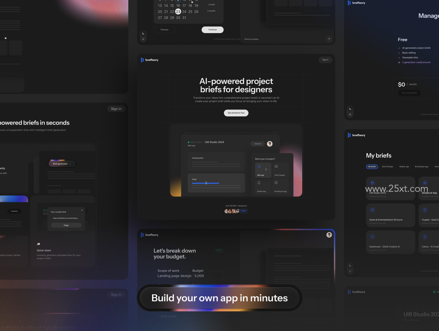 25xt-176779-Briefberry AI-Powered Brief Generation UI Kit8.jpg