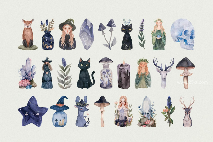 25xt-176808-Witchcraft Watercolor Graphics Collection7.jpg