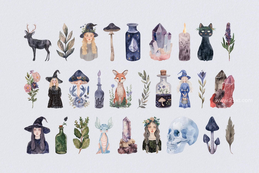 25xt-176808-Witchcraft Watercolor Graphics Collection9.jpg
