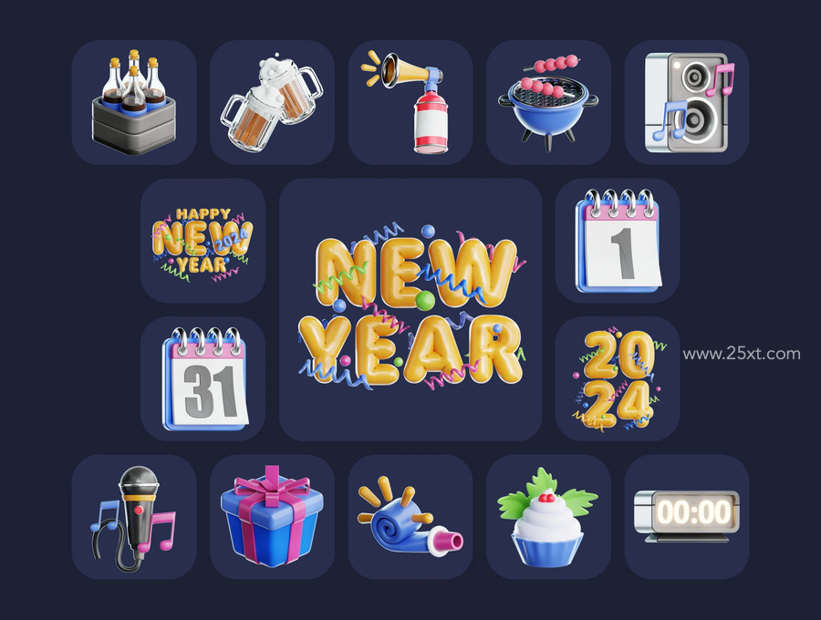 25xt-176836-New Year Celebration 3D Illustration Pack6.jpg