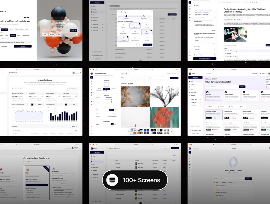 25xt-177018MarkAI - AI for Marketing Dashboard UI Kit3.jpg