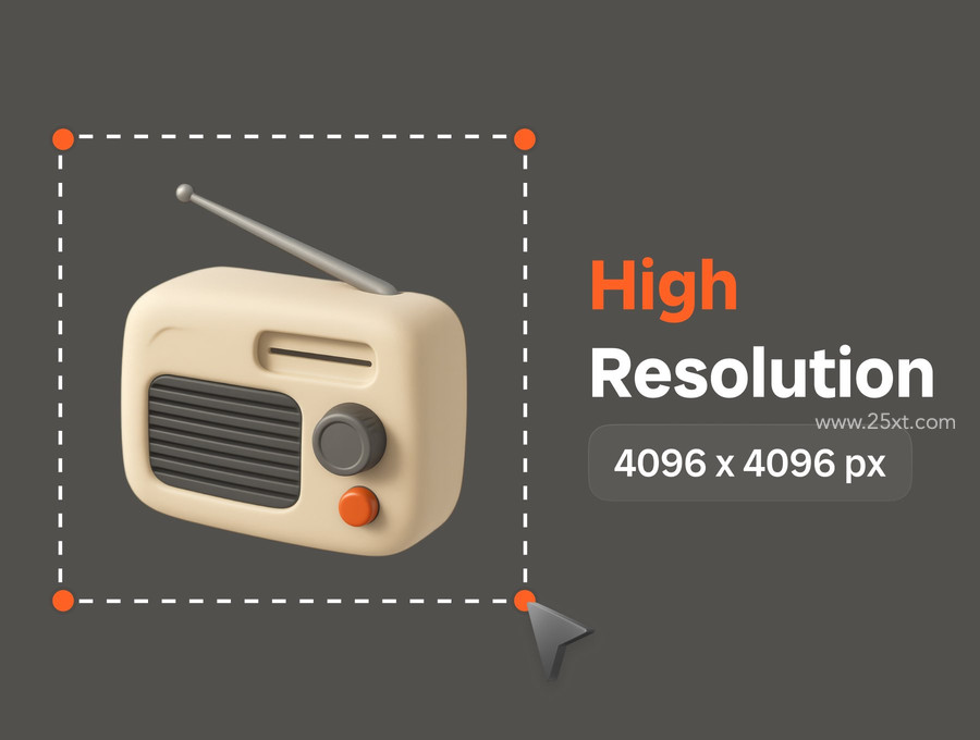 25xt-177039 Retro Essentials 3D Icon Set 3.jpg