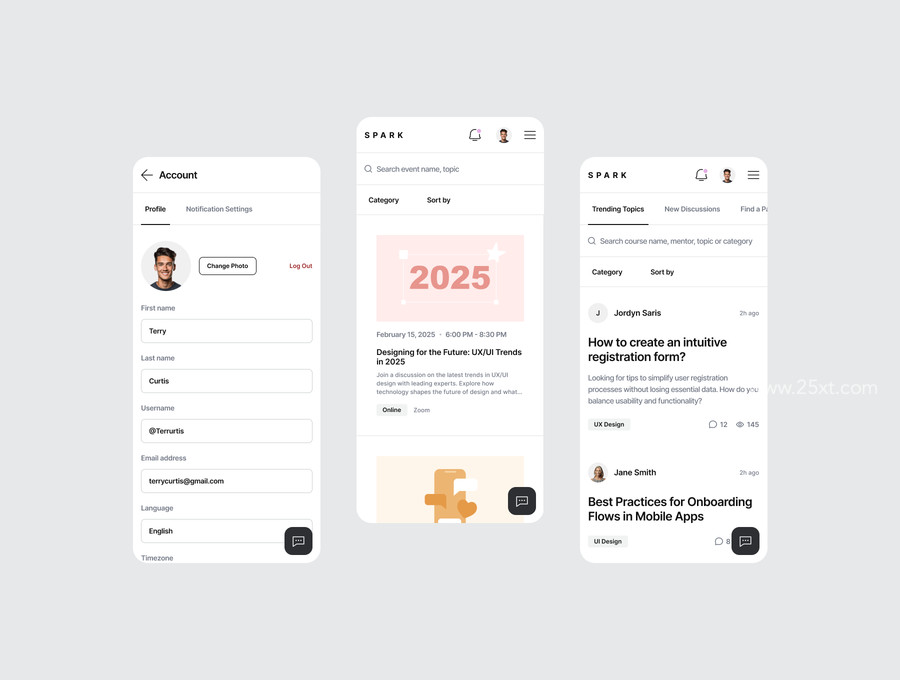 25xt-177040 86 responsive screens — Learning platform UI Kit4.jpg