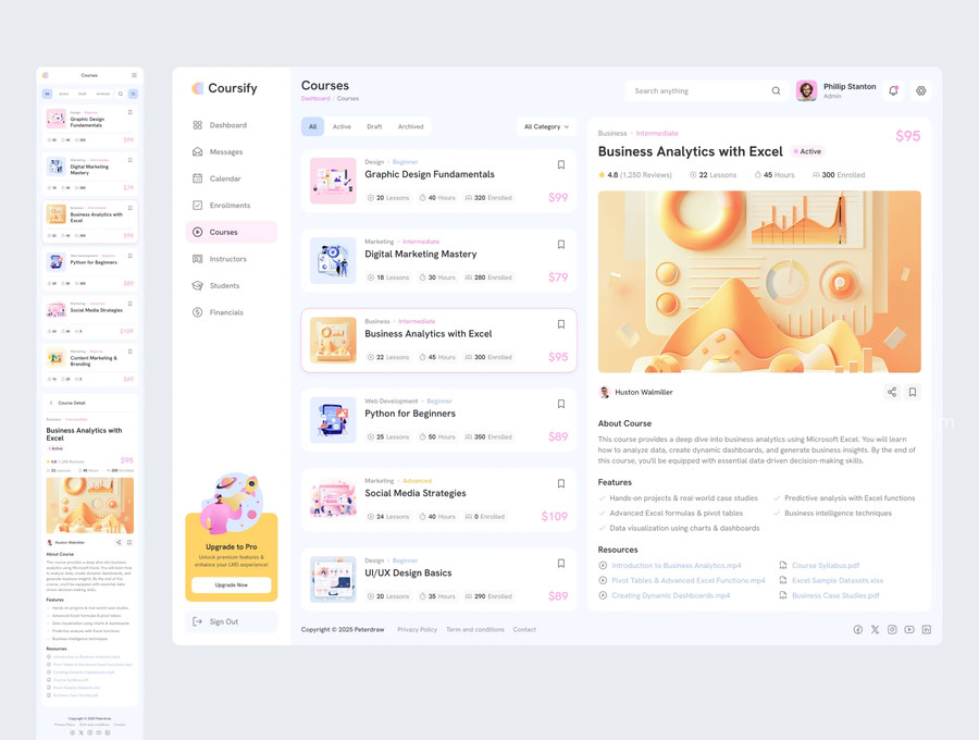 25xt-177046 Coursify - Learning Management System Dashboard 5.jpg