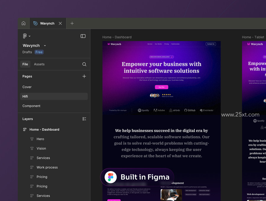 25xt-177047 Wavynch - SaaS & Startup Landing Page Template5.jpg