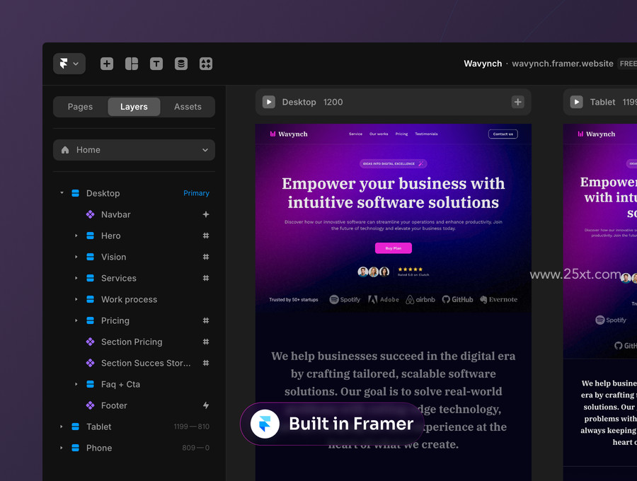 25xt-177047 Wavynch - SaaS & Startup Landing Page Template6.jpg