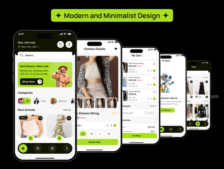 25xt-177050 AI Aura E-commerce Mobile App UI Kit 3.jpg